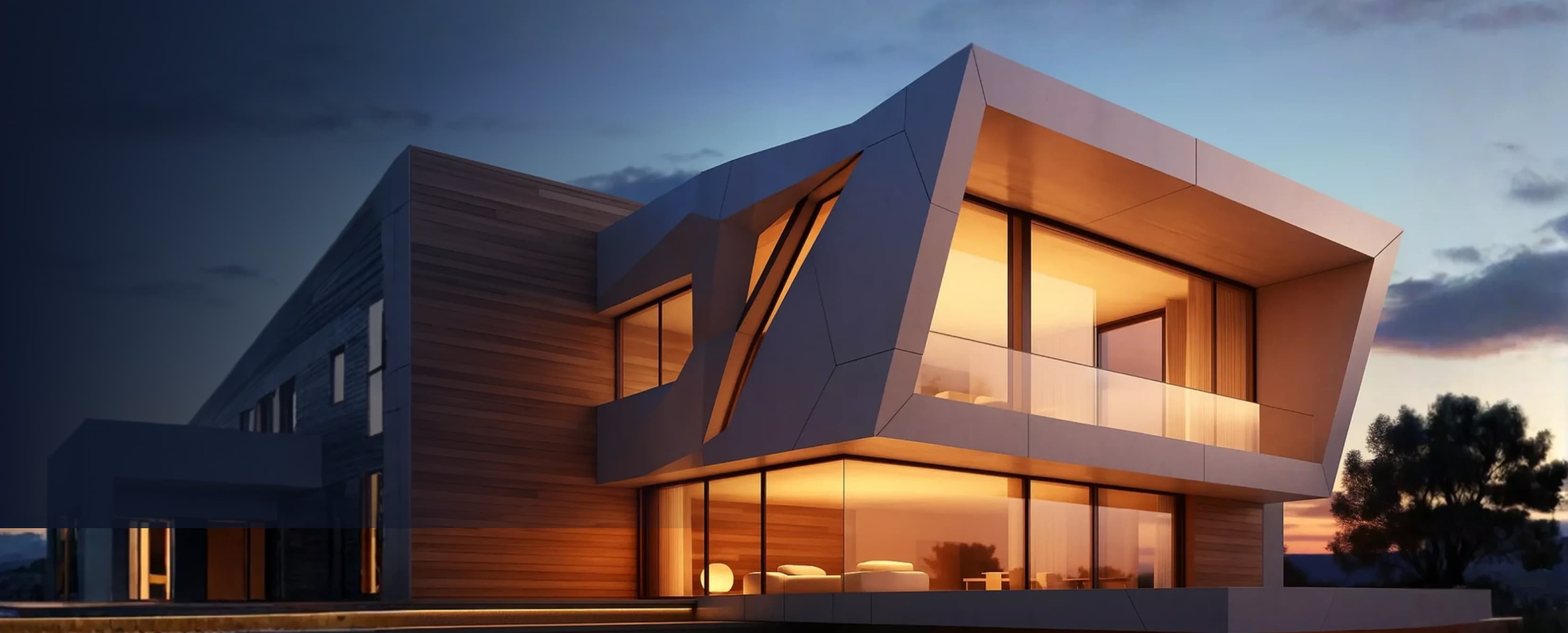 Luxury property exterior